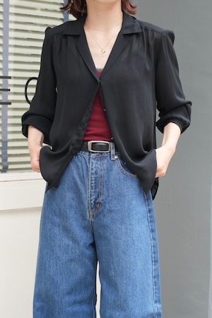 90s~ sheer shirt