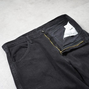 RUSTLER black denim W36L30 古着