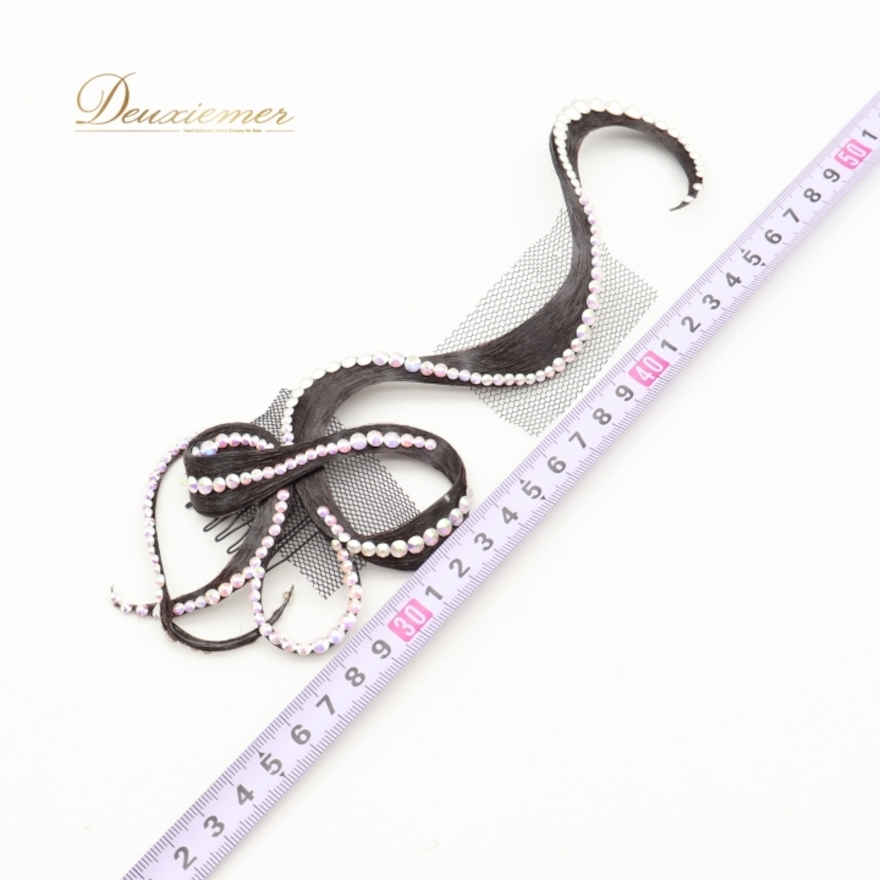 社交ダンス 小物 多美咲 ヘアオーナメント ヘアアクセサリー デモ 競技 ダンス パーティ 発表会 つけ毛 つけ髪 シニヨン ビジュー ブラック系 ブラウン系 ヘアスタイル 髪飾り おしゃれ かわいい 華やか 装飾品 ステージ用 ヘアデコレーション 競技用 つけ髪アクセサリー 舞台衣装 ダンス小物 発表会用 小物アイテム ビジューヘアアクセ ヘアセット つけ毛スタイル