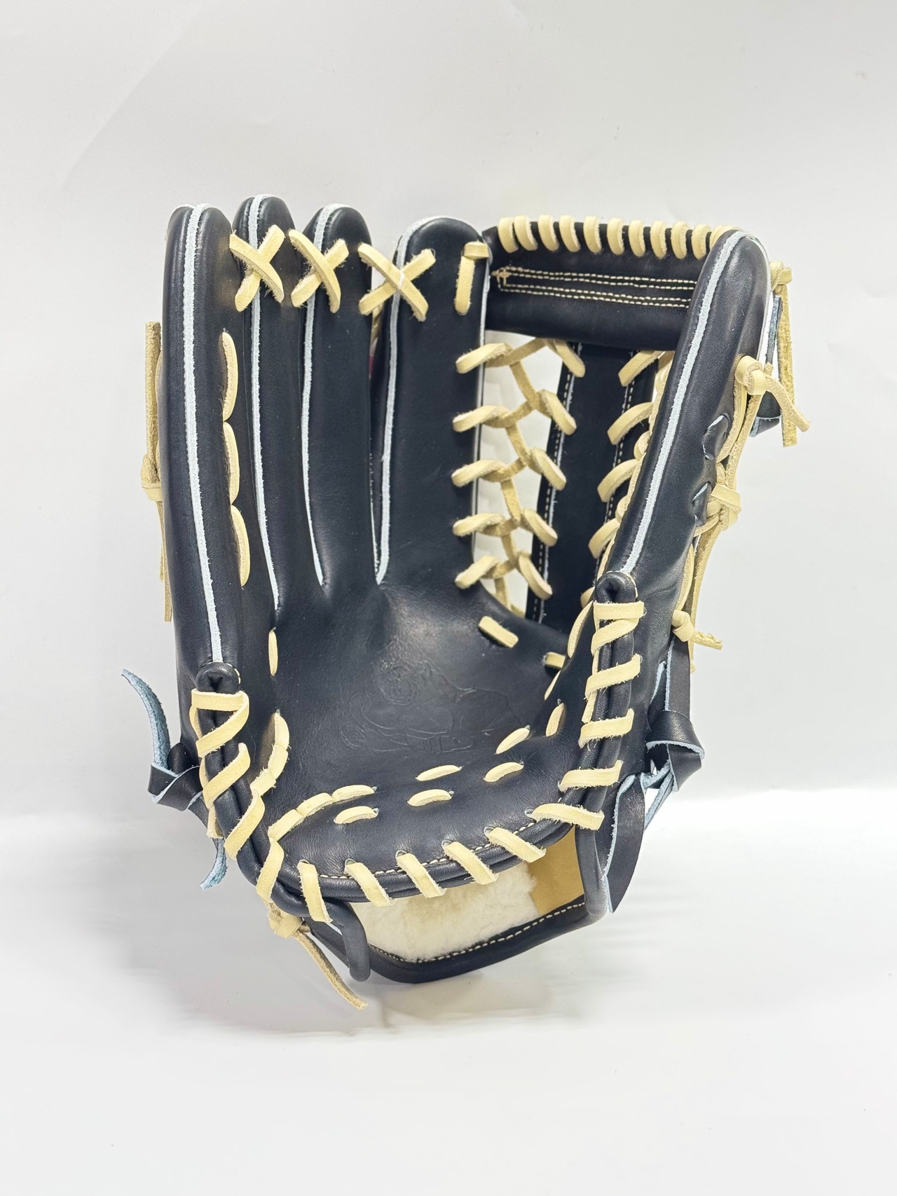 GSｰゴリラスポーツ　ハイグレードモデル　硬式仕様　スーパーヘラクレス型　Nブラック×キャメル　ステッチカラーリッチゴールド・画像5