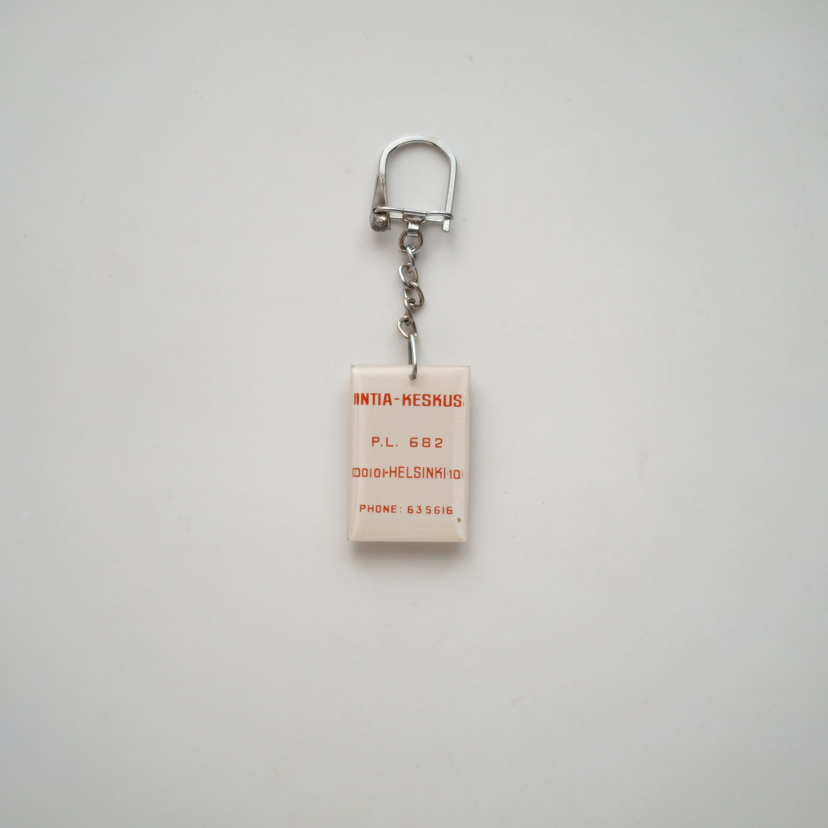 希少 DEEN キーホルダー 当時物 Keychain / INTIA-KESKUS Helsinki | troldhaugen antiques ｜ 北欧