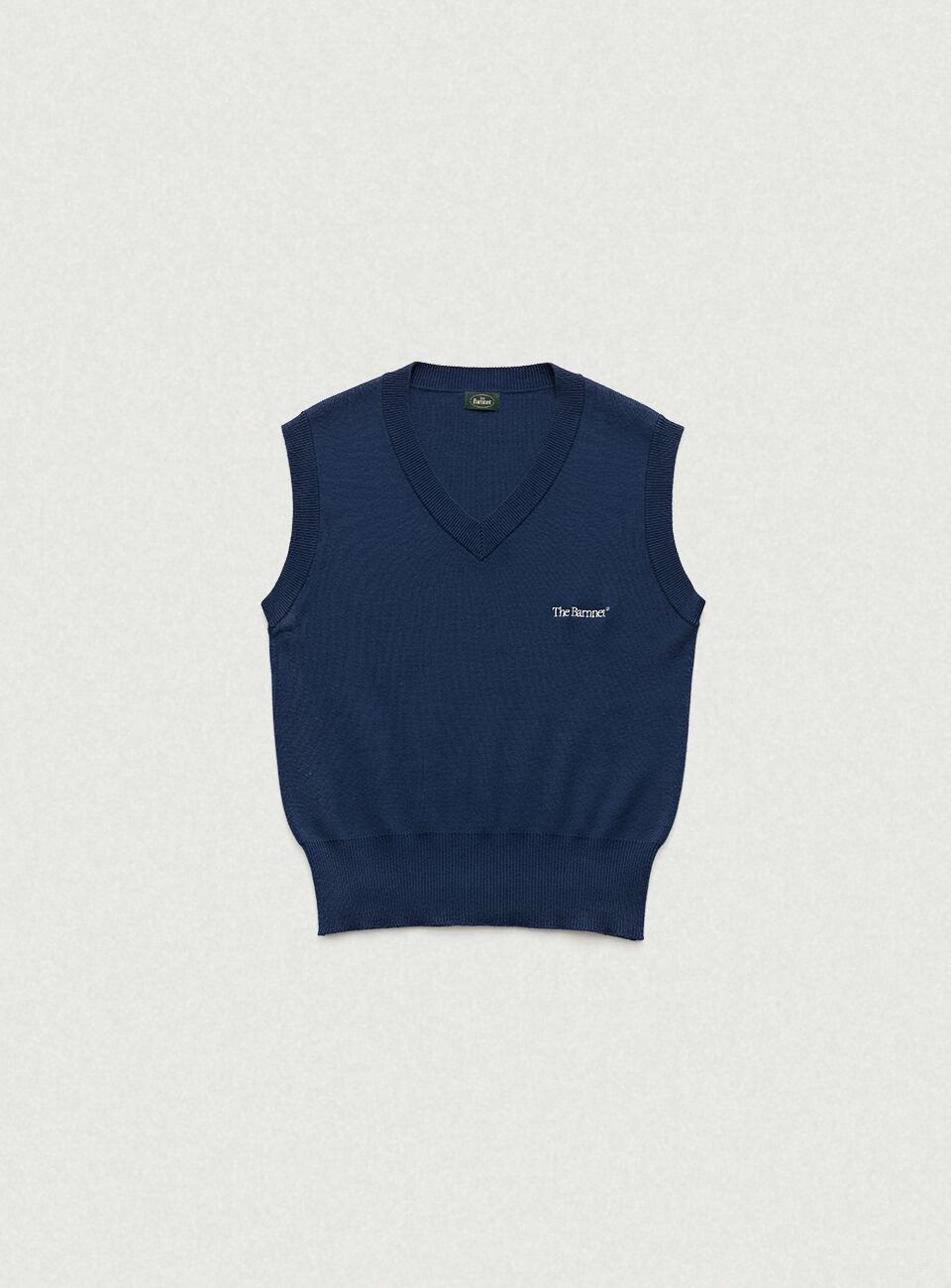 The Barnnet ベスト ウール（The Barnnet】 Boucle Cable Knit