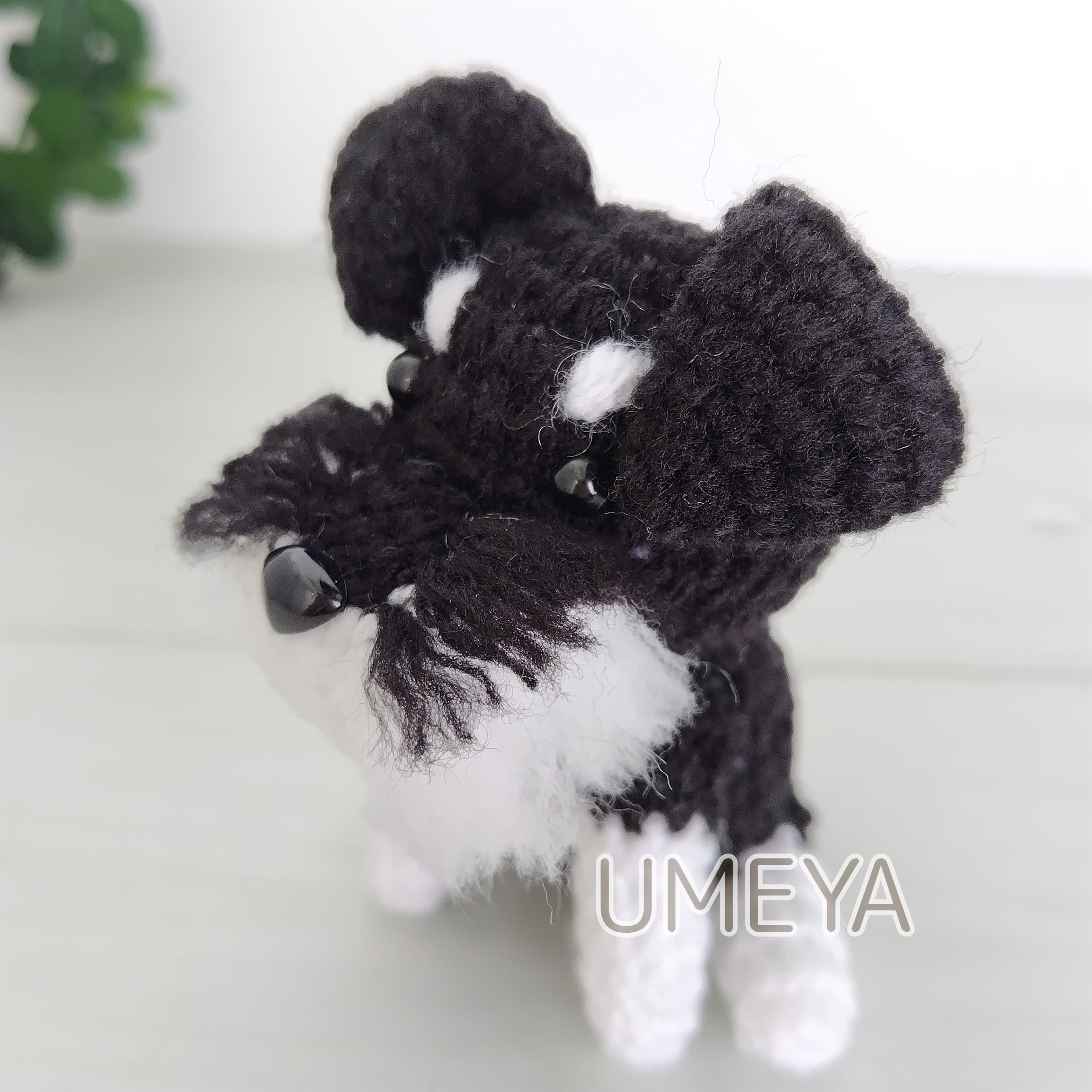 あみぐるみ／シュナウザー(全2種) | UMEYA公式オンラインショップ