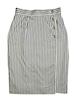 DoReMi Unique Series – Gray Stripe Pencil Skirt