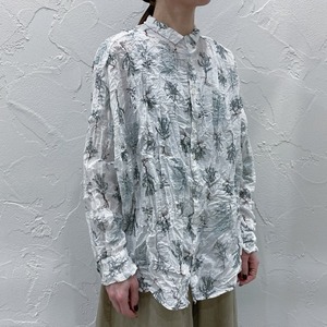 pas de calais Wild Flowers Print 長袖ブラウス