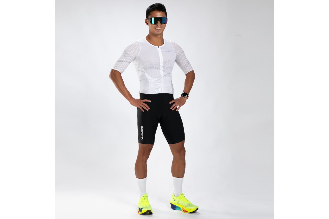 Men's Ultra Tri P1x Racesuit - (Hyper White) 世界最速クラス トライスーツ　ワンピース　トライウエア