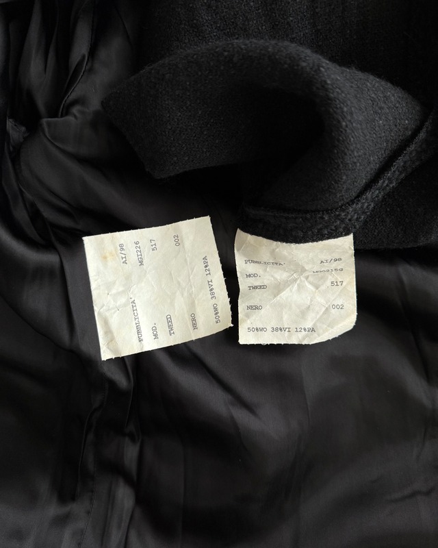 FW1998 MIU MIU RUNWAY JACKET SKIRT