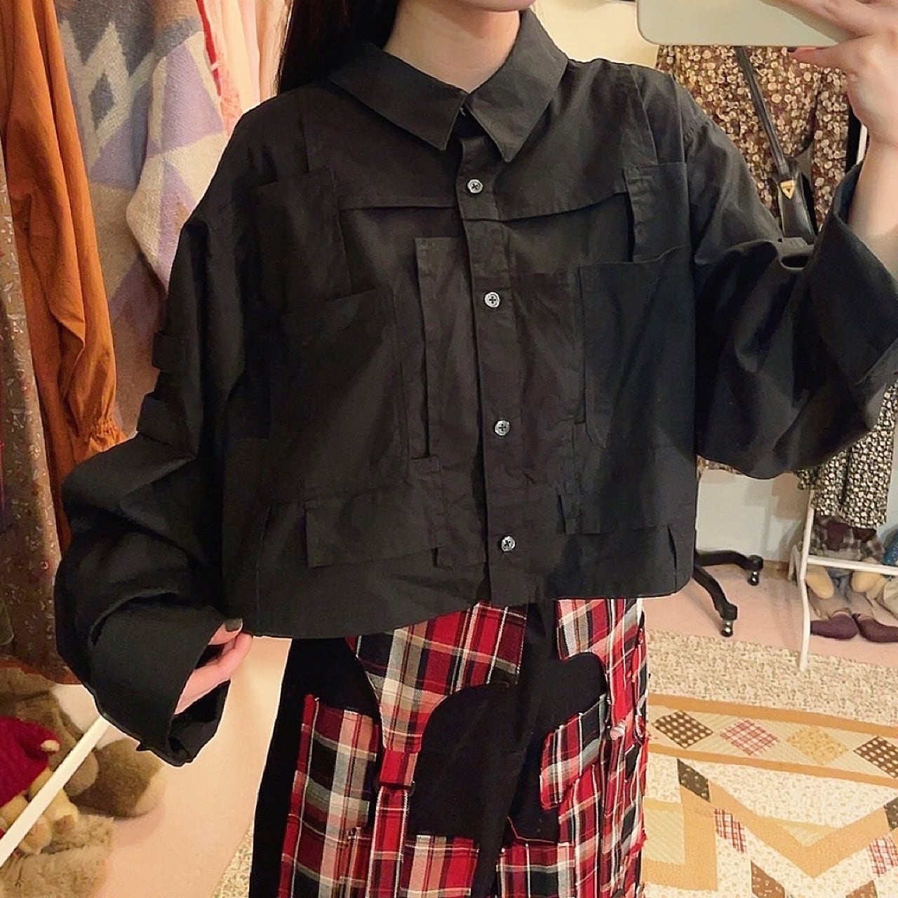 original : piled up in tatters shirt