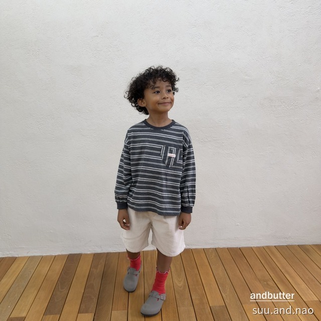 取寄:ANDBUTTER タムスポケットTシャツ※送料無料