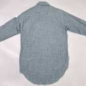 45rpm フォーティーファイブアールピーエム ギンガムチェック 長袖 ウエスタンシャツ 2/ブルー系