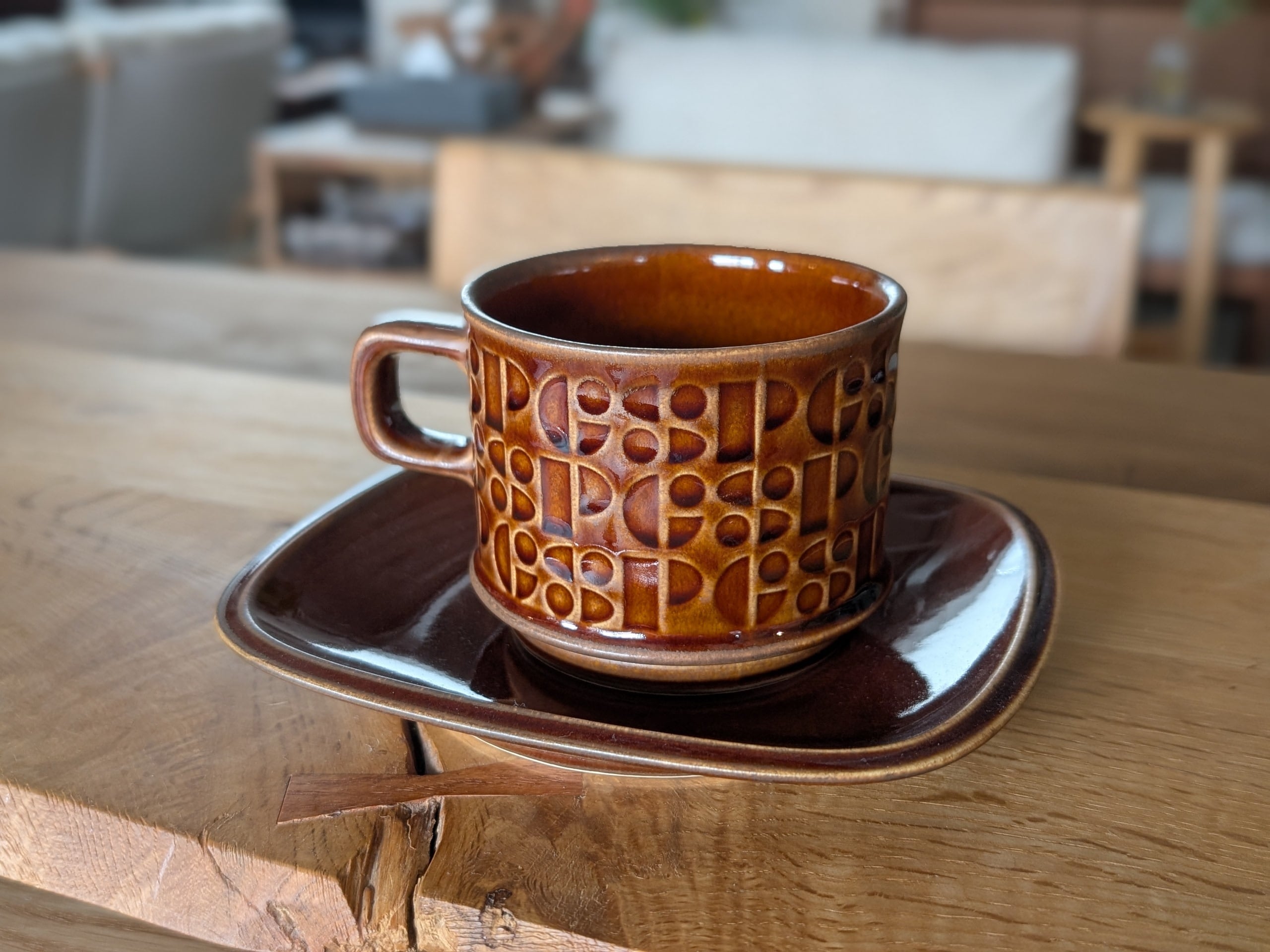専用です。ビンテージ　陶器製　キルロイ　70s KILROY Kiln(キルン) カップ＆ソーサー | GLOCAL STANDARD PRODUCTS | inoya