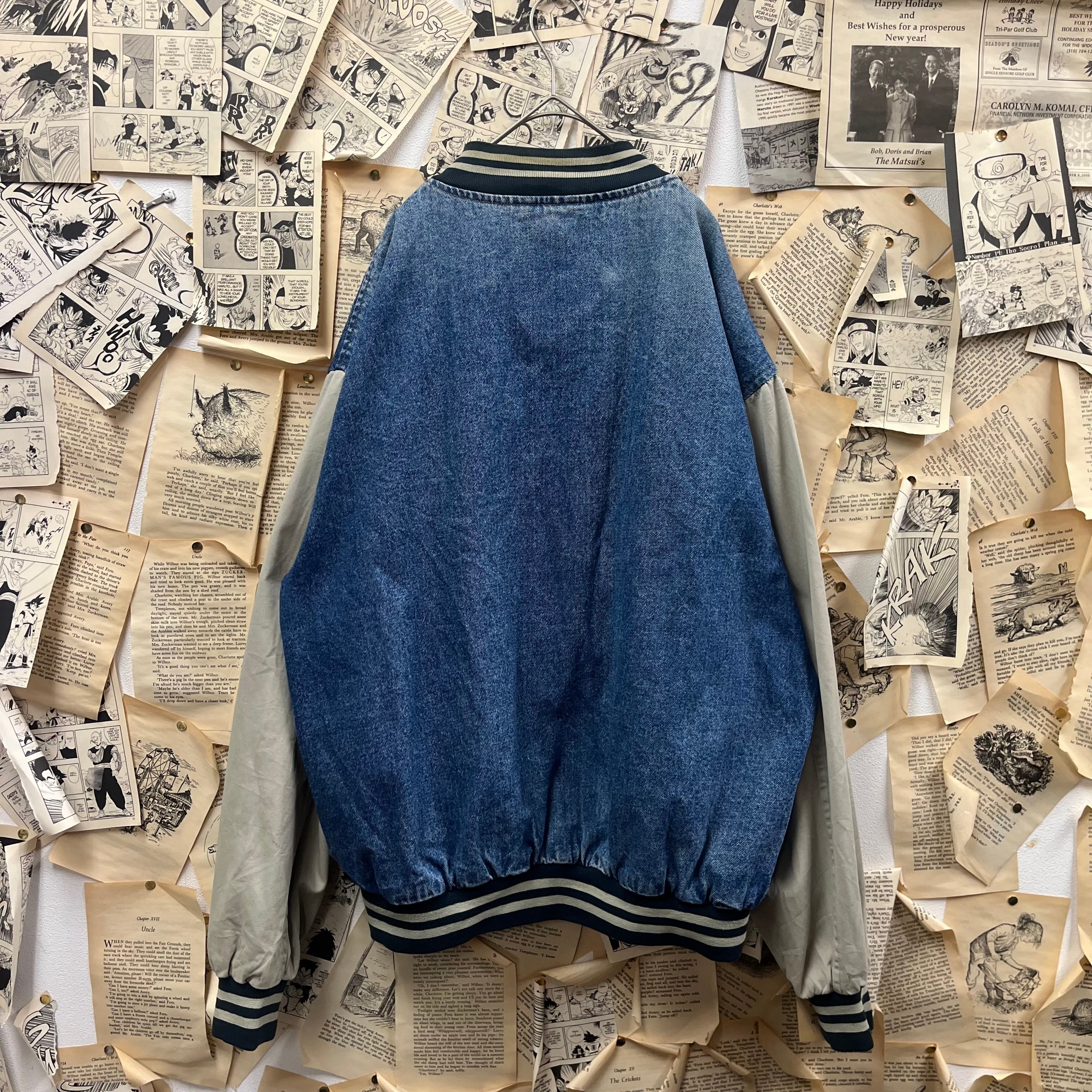 90s NORMAN TODO デニムスタジャン | 古着屋PENNY
