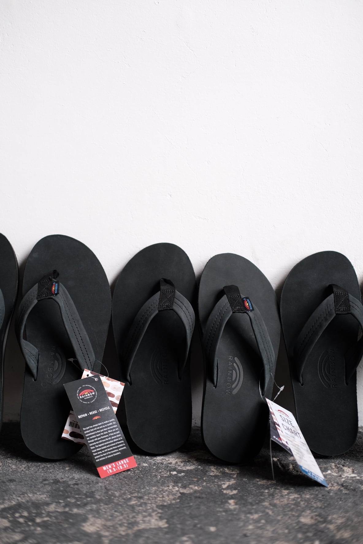 RAINBOW SANDALS＜レインボーサンダル＞Single layer premier leather