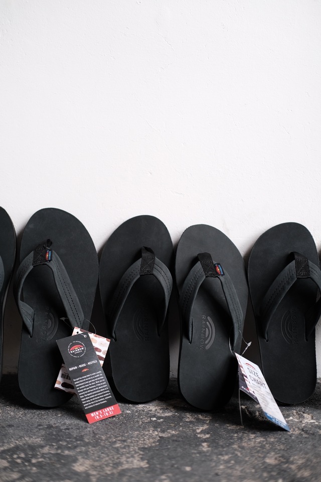 RAINBOW SANDALS＜レインボーサンダル＞Single layer premier leather
