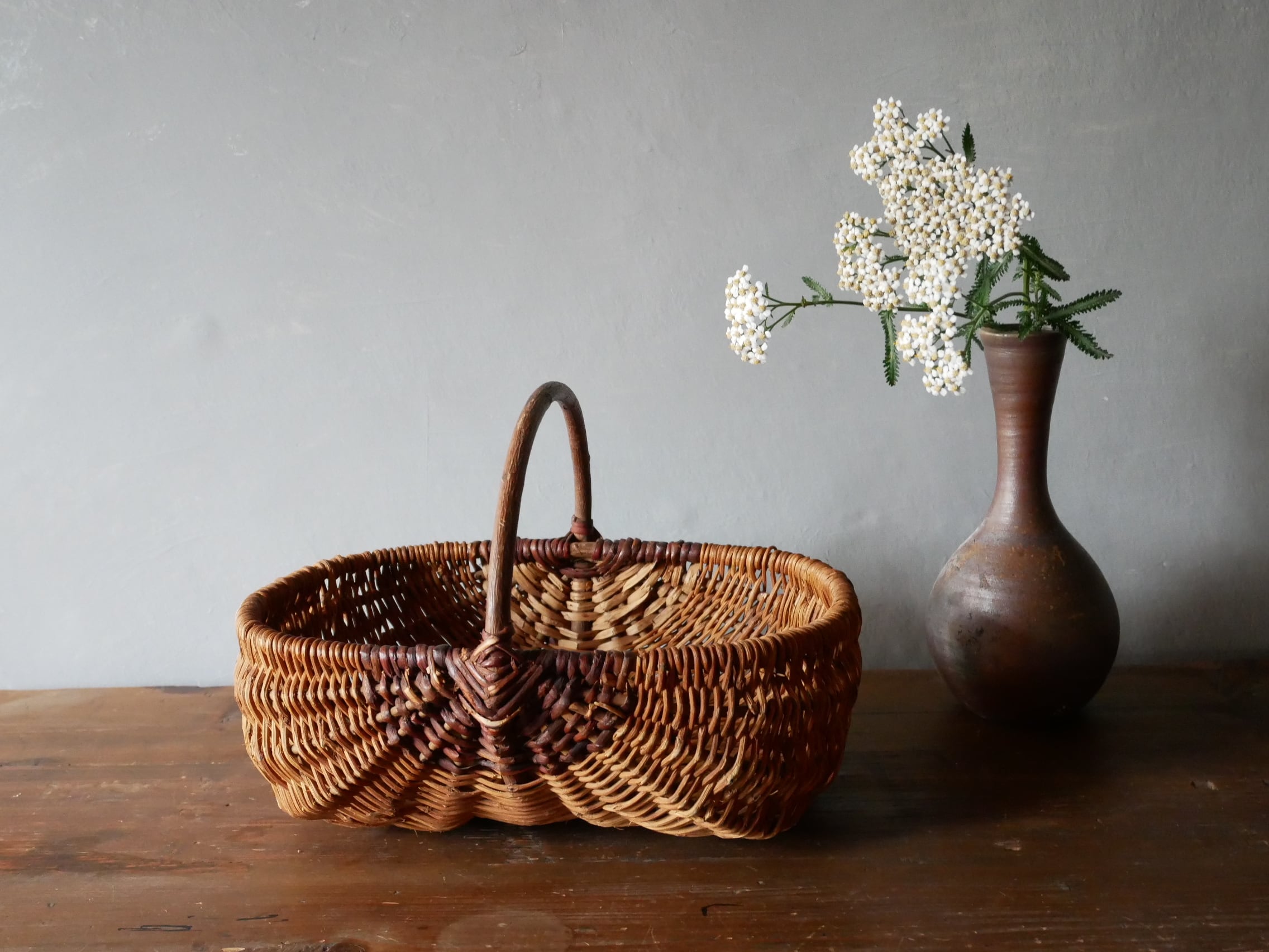 フランス ブロカント ブロカント バスケット バスケット 蚤の市