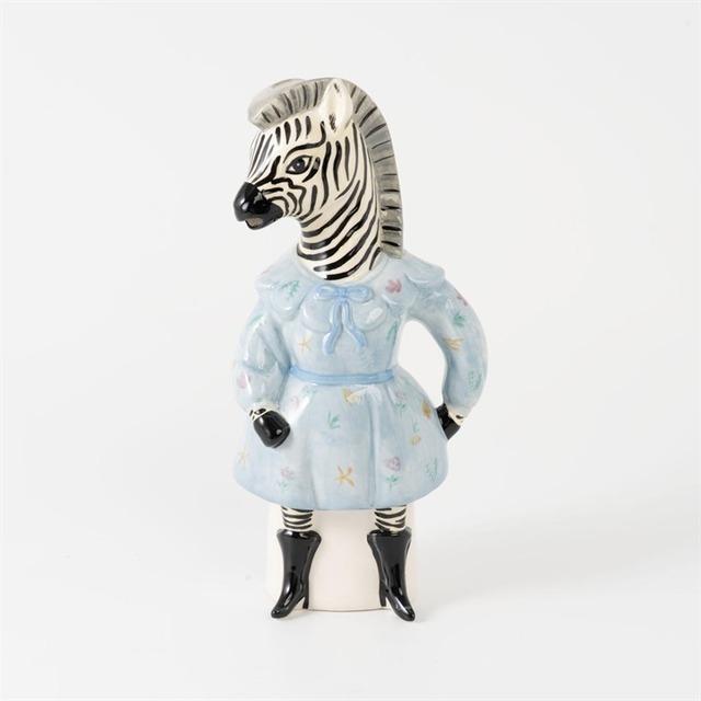 【rice】Nathalie Lete Ceramic Vase Zebra
