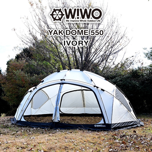 WIWO (ウィーオ） Yakdome550 (Ivory) ヤクドーム550 (アイボリー)