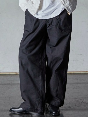 EGO TRIPPING (エゴトリッピング) MECHANIC TROUSERS one wash メカニックトラウザーズワンウォッシュ / BLACK 626151-05