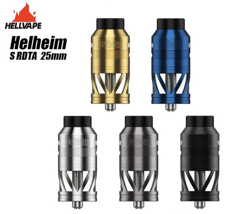 Hellvape Helheim S RDTA 25mm ヘルベイプ ヘルヘイム 爆煙