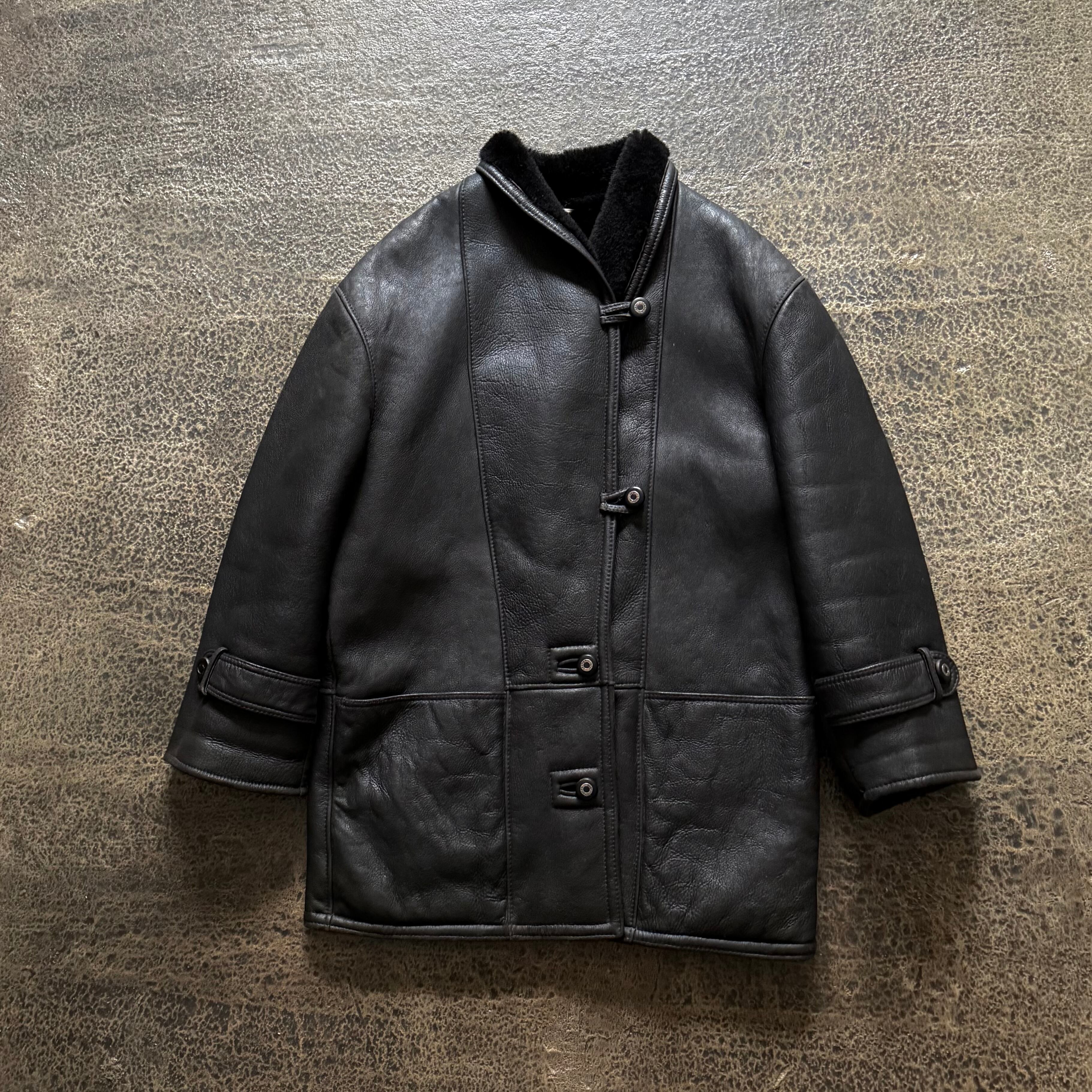 50's French Black Moleskin Jacket -Le Mont Rouge- | Pay ID