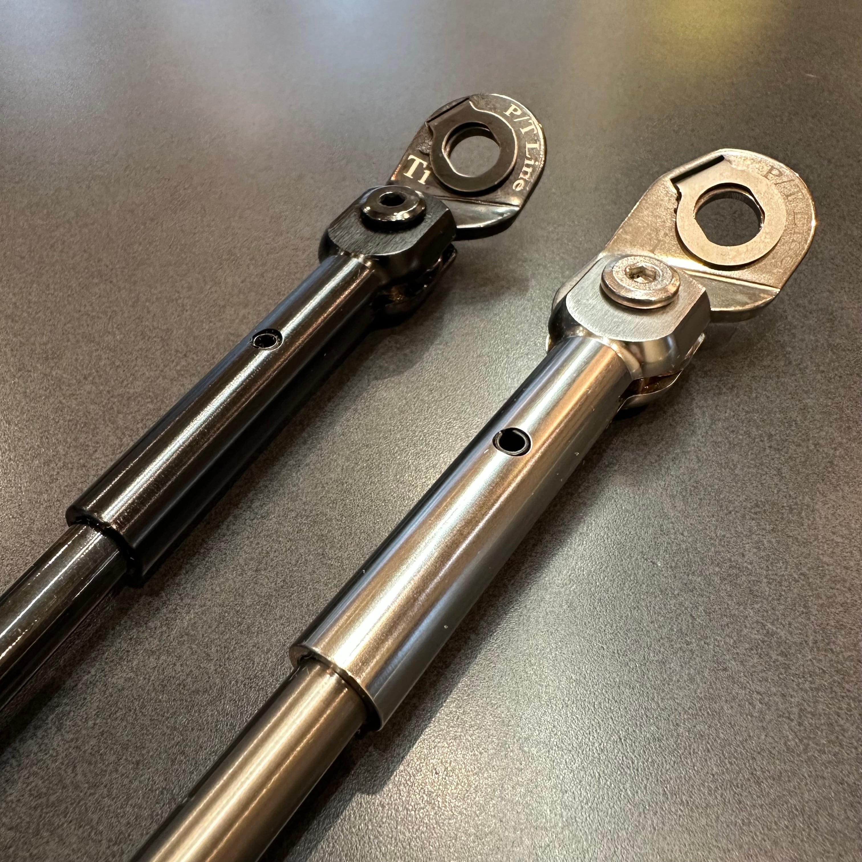 Titanium キックスタンド for BROMPTON【P/T Line + C Line New Frame