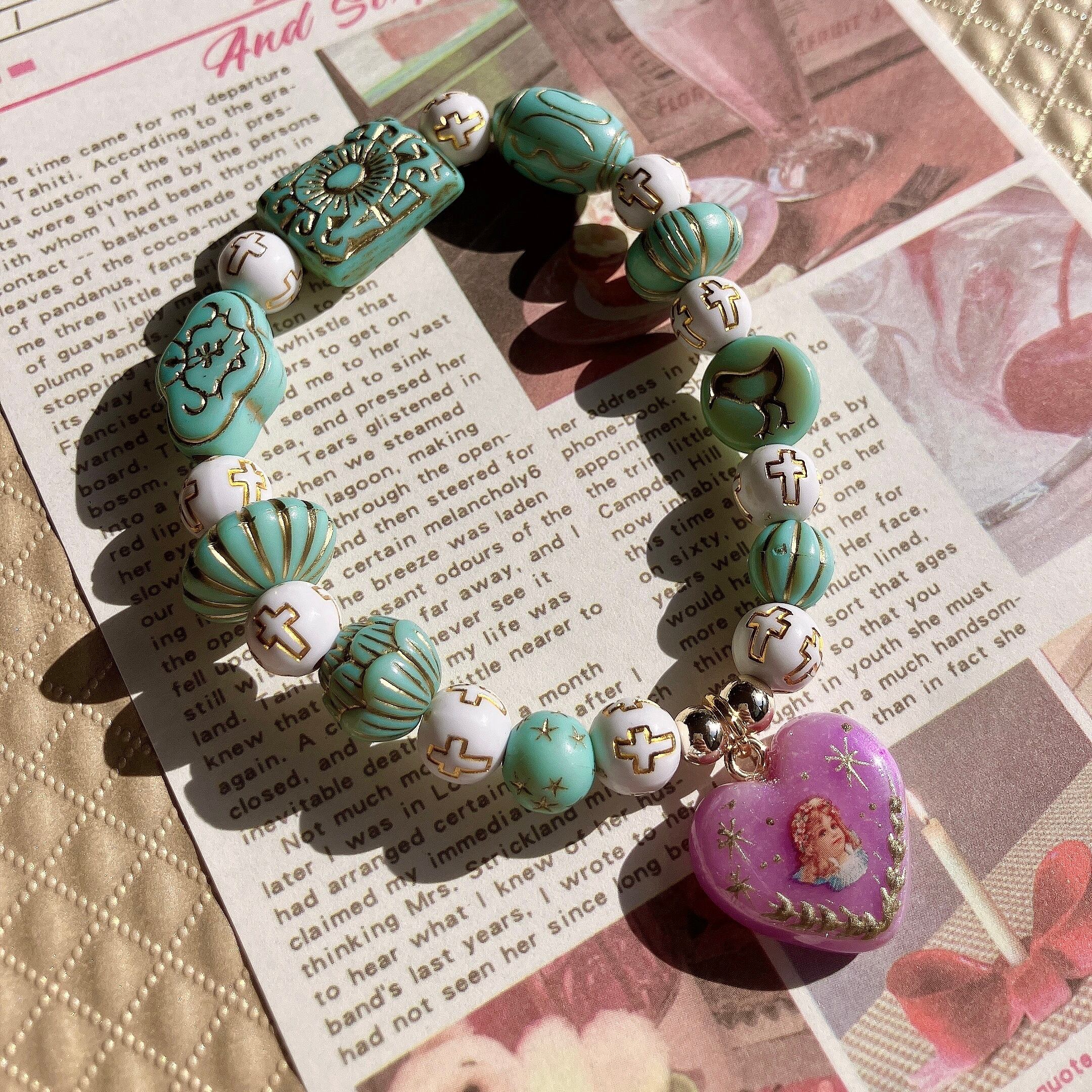 クリームソーダのプラチェーンキーホルダー | sugarratties