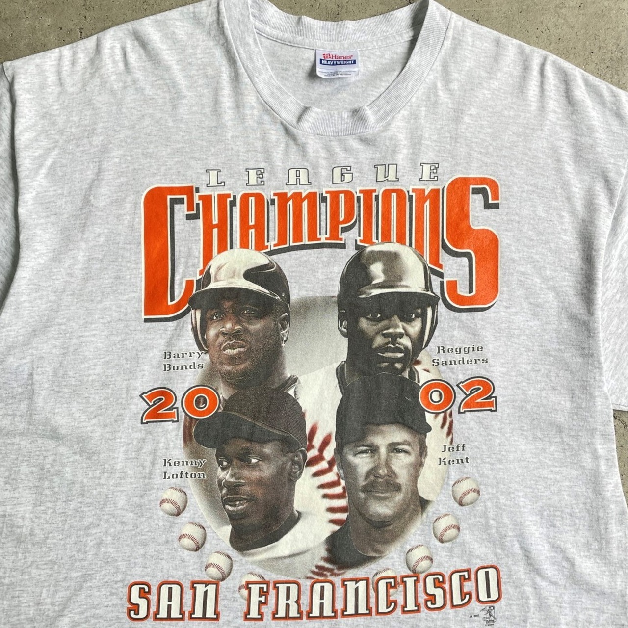 00年代 MLB サンフランシスコ・ジャイアンツ CHAMPIONS チームロゴ 