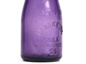 1900's MILK BOTTLE
