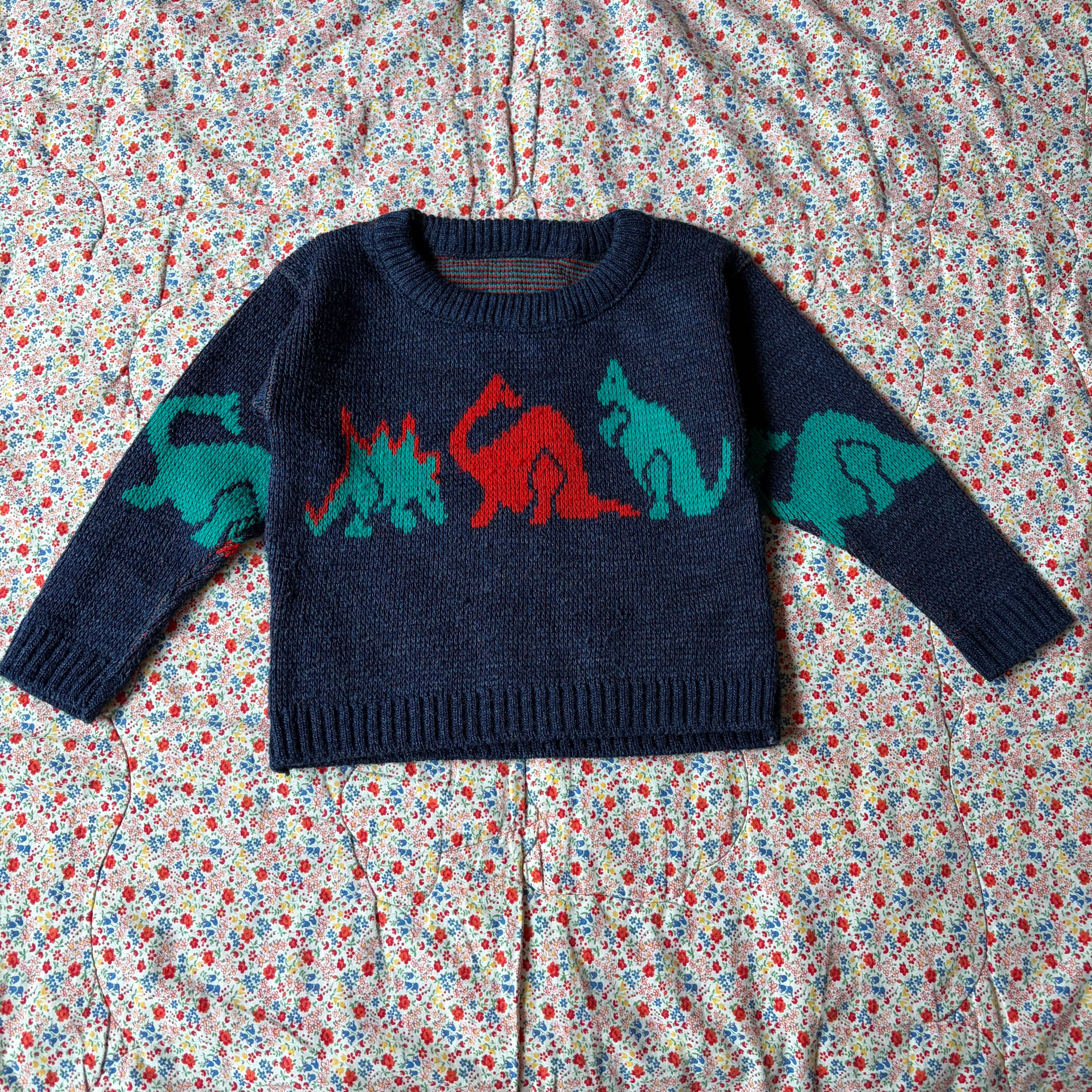 Sugar Street Weavers オオカミ柄スウェット 90's sugar street weavers Wolf Tapestry Sweatshirt オオカミ柄