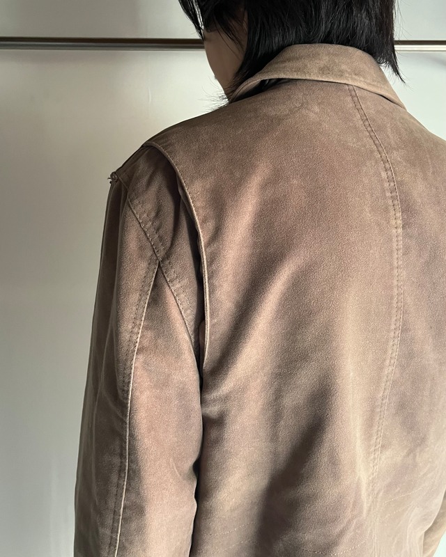 【MARC JACOBS】moleskin 4-pocket safari jacket