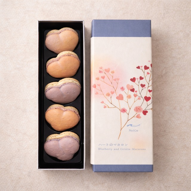 バレンタイン限定マカロン・ネージュ　【5個入り】