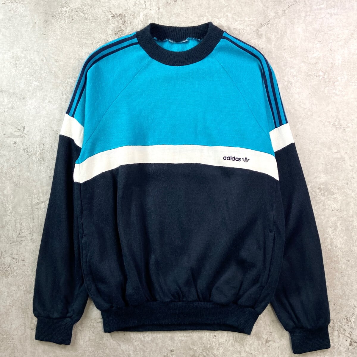 70~80年代 VENTEX社製 adidas アディダス ワンポイントロゴフェルト