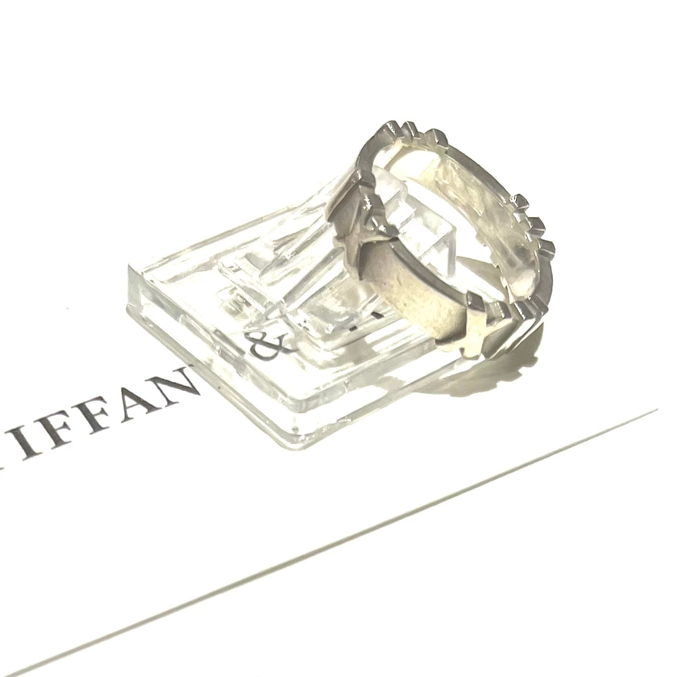 TIFFANY&CO.】【8号】2517 ティファニー アトラスリング指輪 2006年
