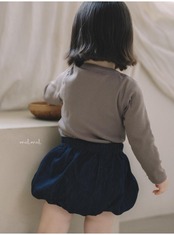 韓国子供服 / 26winter / MELMEL / ノンフェードショートブルマ / キッズ / 冬服 *XXS~S*