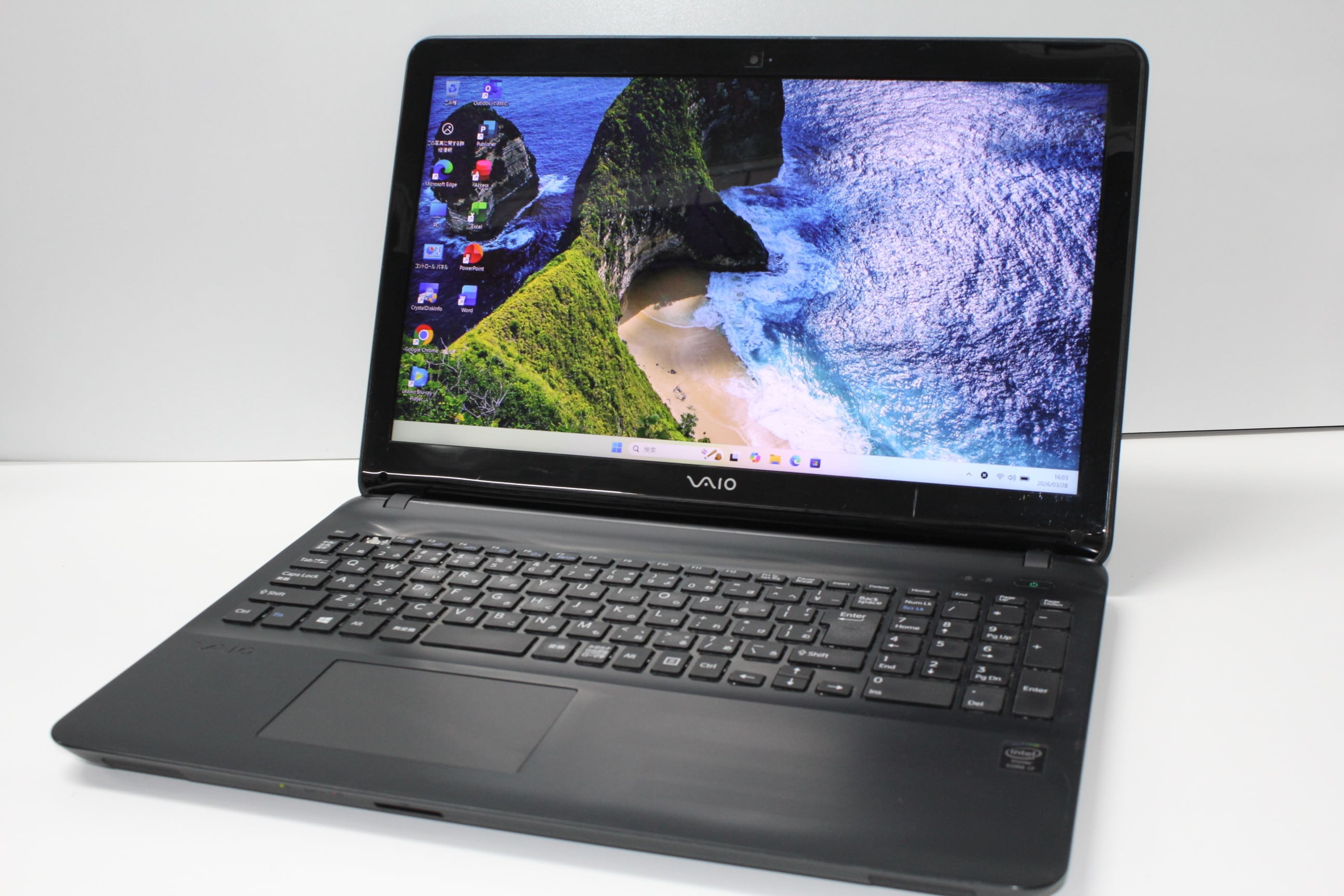 中古良品ノートパソコン Windows11+office Sony VPCEH39J core i5-2450M/メモリ8GB/爆速SSD256GB /15.6インチ/カメラ/無線内蔵/ブルーレイ 中古良品ノートパソコン Windows11+office Sony VPCEH39J core i5