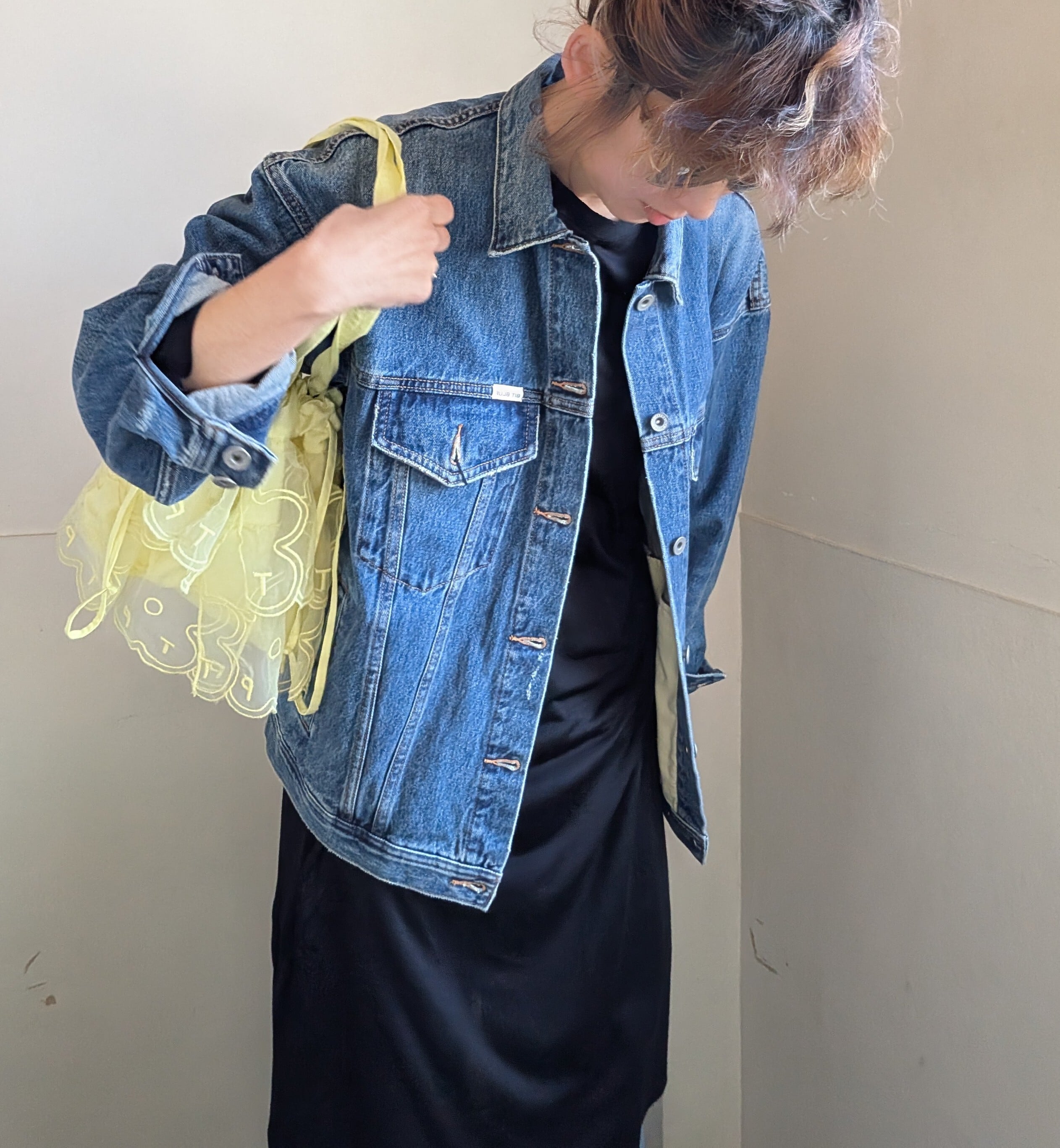 THEATRE PRODUCTS ］シアタープロダクツ / FLOWER ORGANDY TOTE BAG