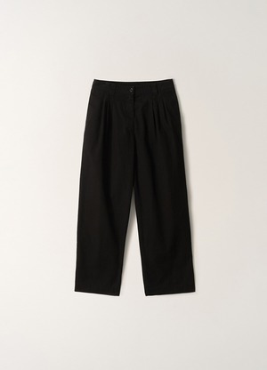 7/23発送 [NOTHING WRITTEN] Lena 3-tuck pants (Black) 正規品 韓国ブランド 韓国通販 韓国代行 韓国ファッション ナッシングリトゥン 日本 店舗