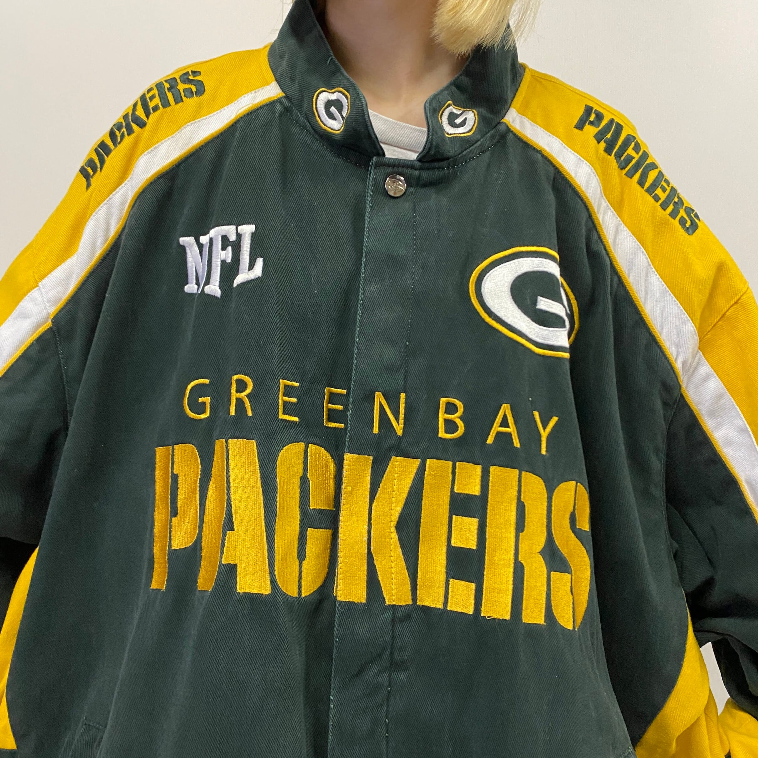 4XL NFL PACKERS 2010 CHAMPIONS コットンスタジャン-