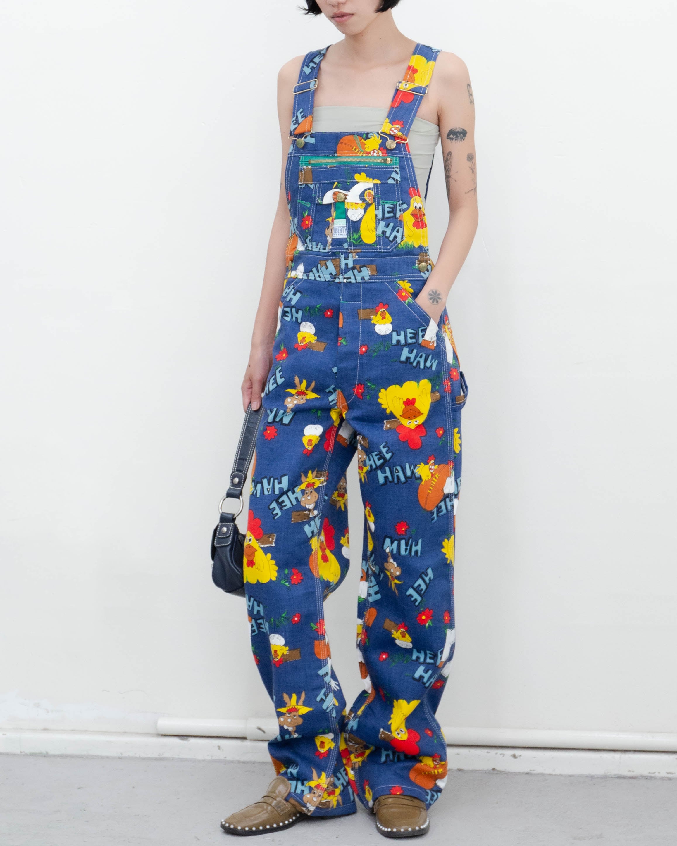 ぴぴこさん専用 【レア】Liberty 70年代「HEE HAW」オーバーオール 1970s LIBERTY - 