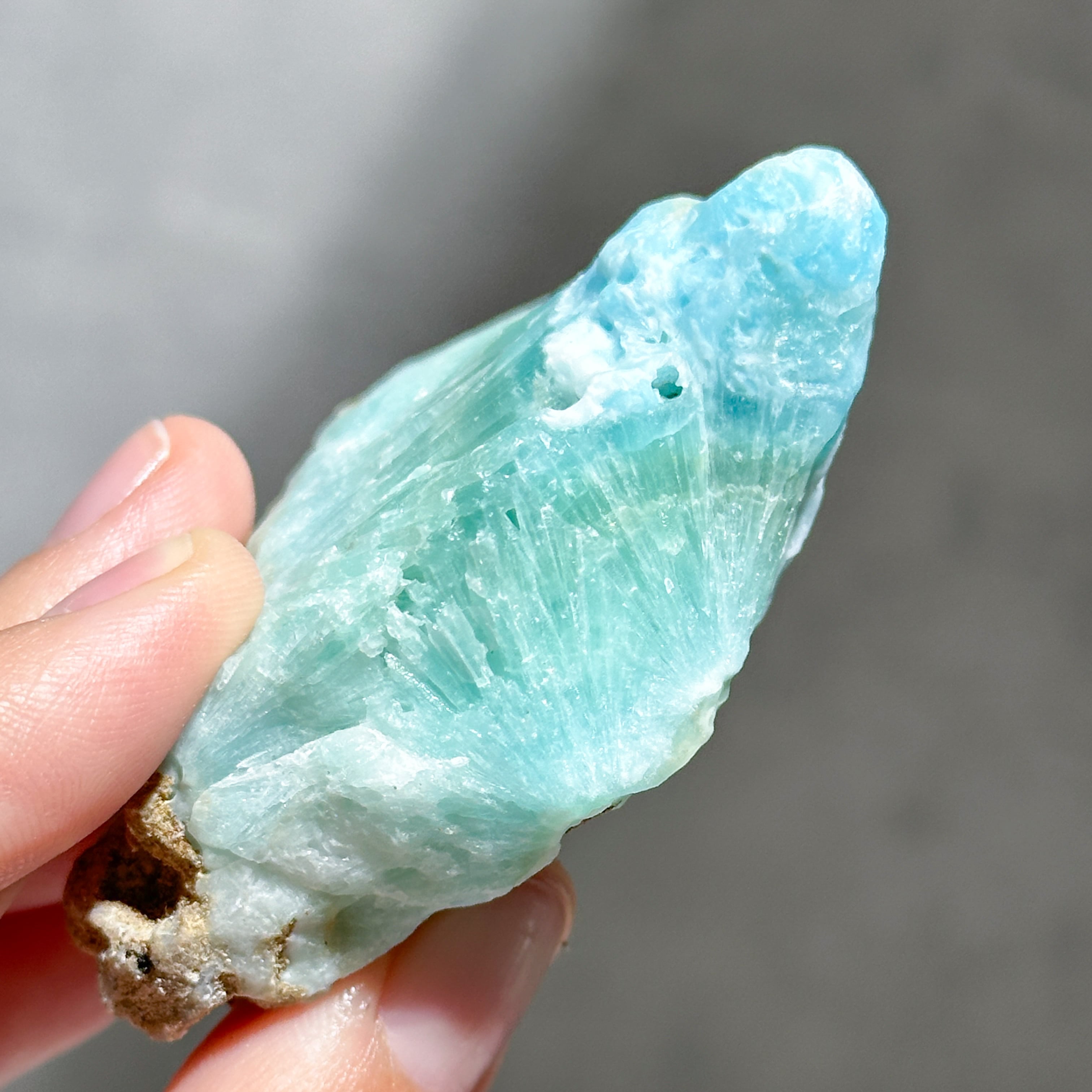 ブルーアラゴナイト 原石32◇Blue Aragonite◇天然石・鉱物