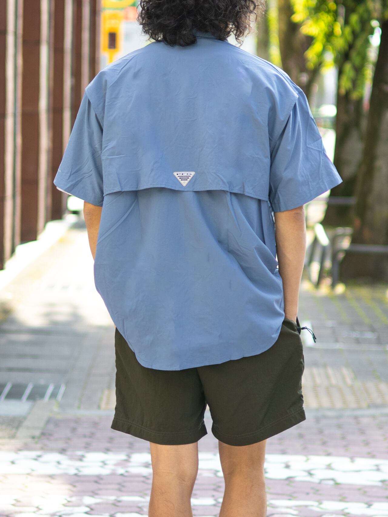 バハマII ショートスリーブシャツ / Blue Stone / Columbia PFG | PEPS