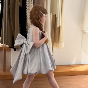 夏ビッグ蝶結びデザインワンピース