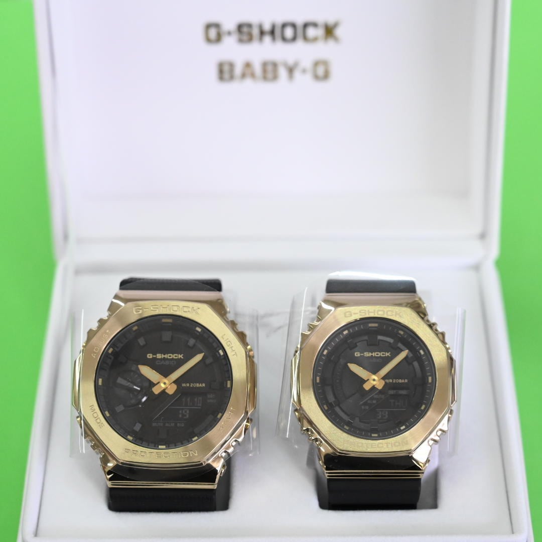 特価☆G-SHOCK GM-2100G-1A9JF GM-S2100GB-1AJF ペアウォッチ ...