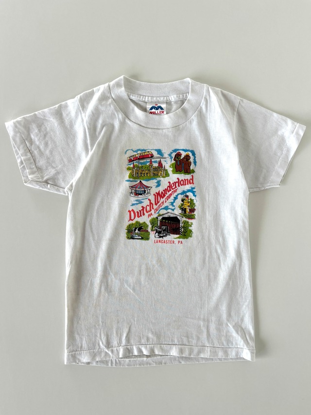 【5-6T相当・vintage】USA製　ボーダーtee