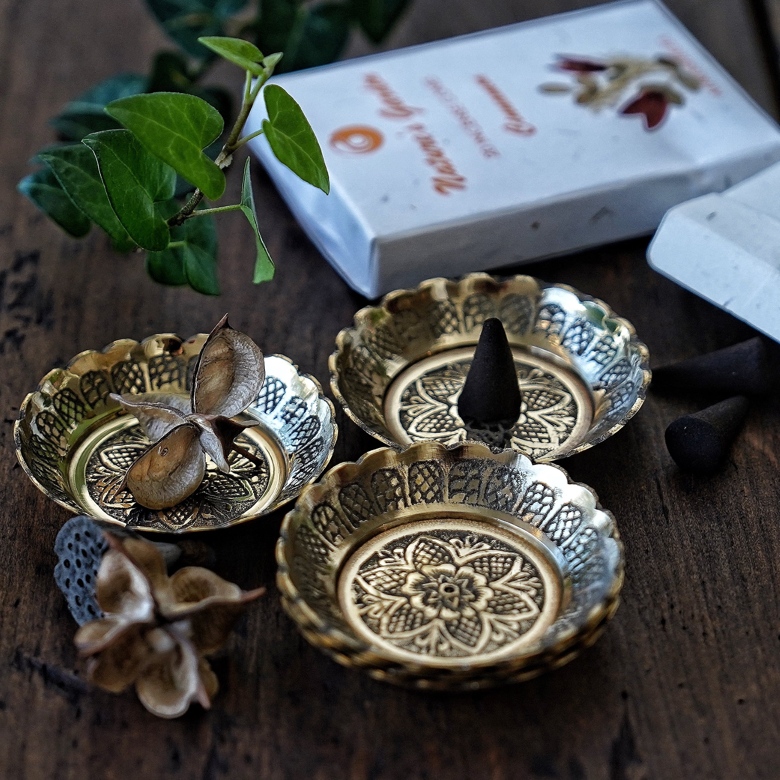 ブラスインセンスホルダー