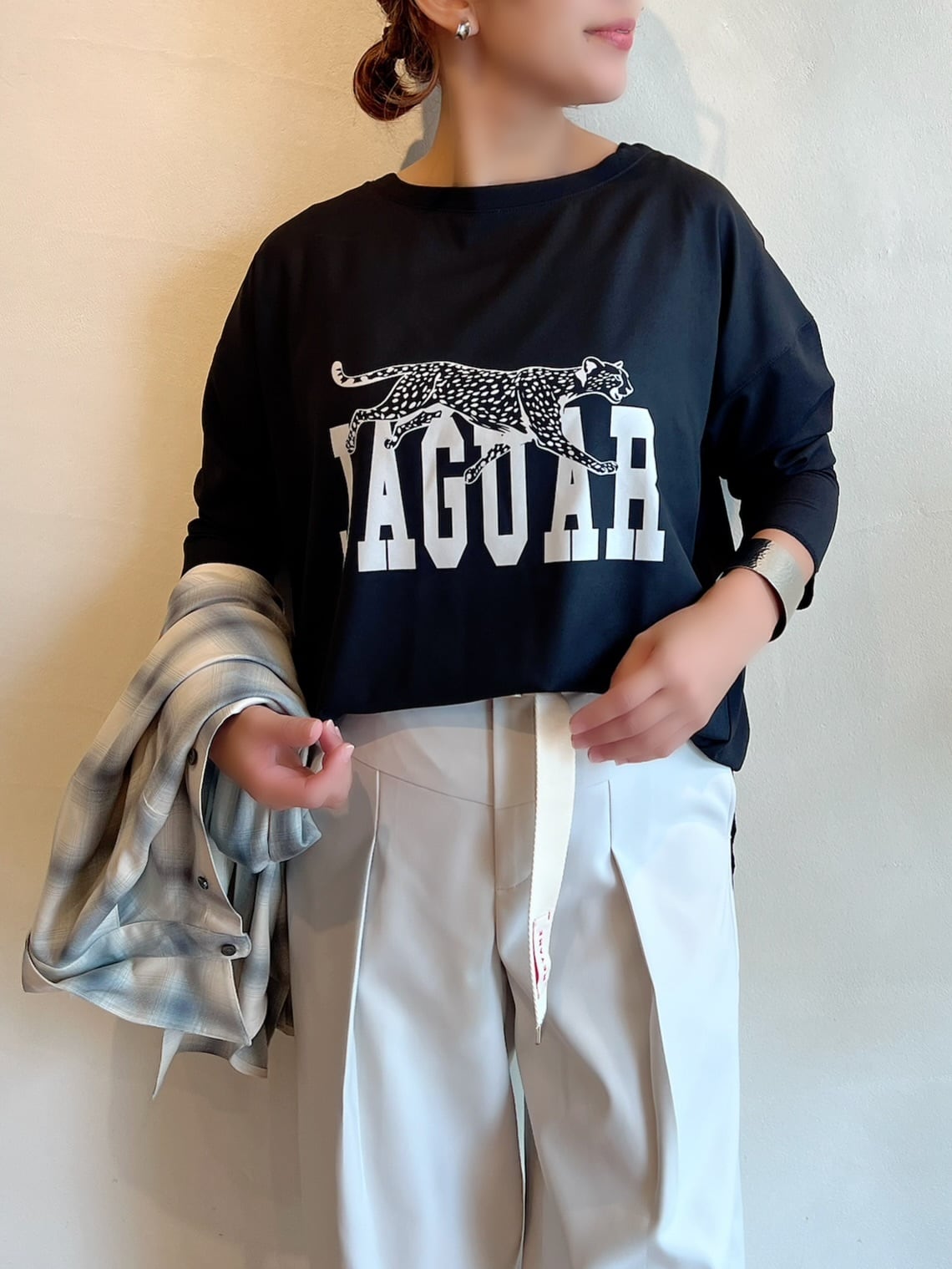 MARGAUX VINTAGE シアーロンT JAGUAR オフ MARGAUX VINTAGE / シアーロンTee JAGUAR | anouk