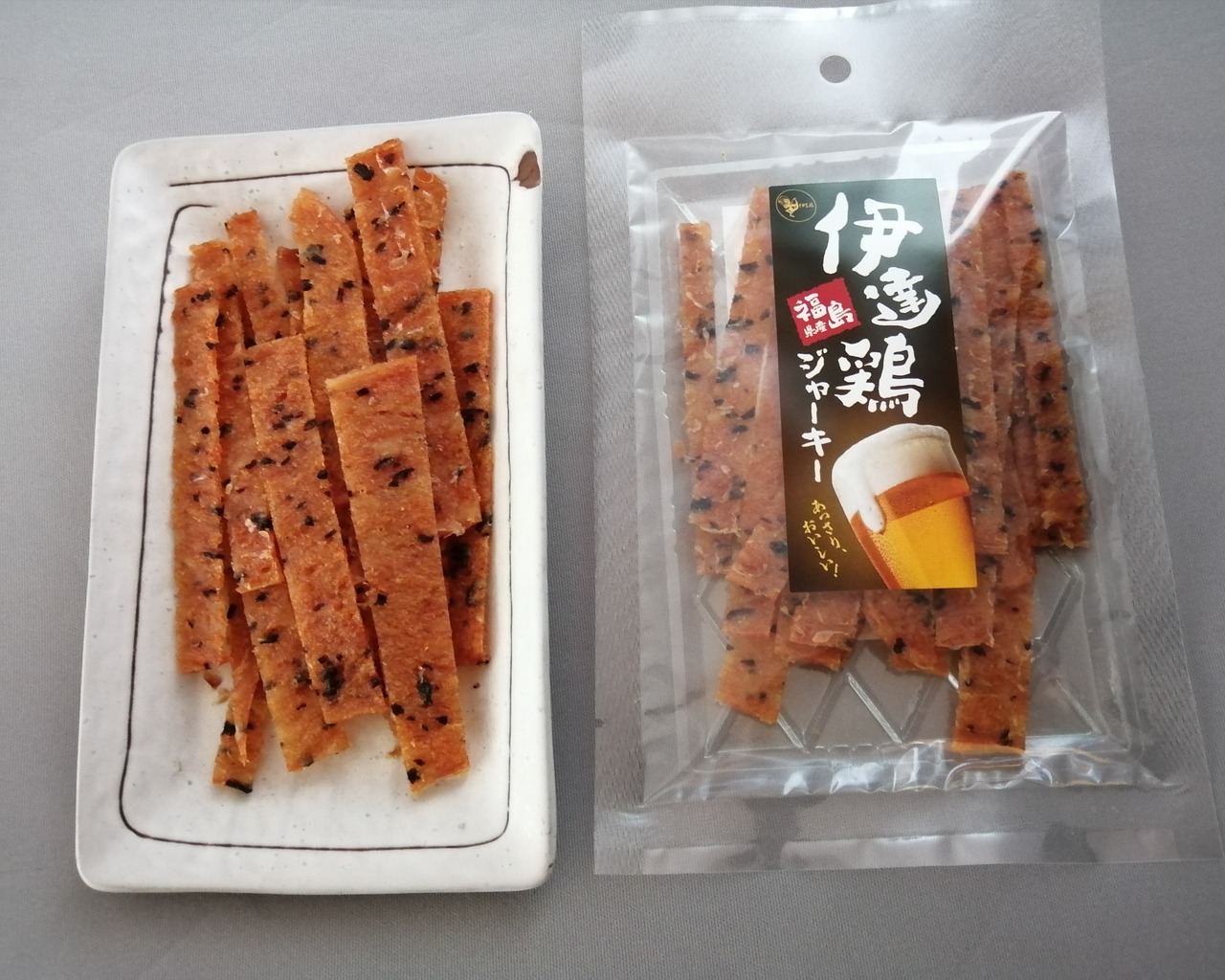 きくらげ入り伊達鶏ジャーキー　30g