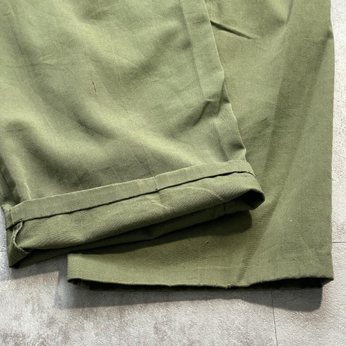 70-80s 極太 アメリカ軍 実物 OG-507 ベイカーパンツ 詳細写真14