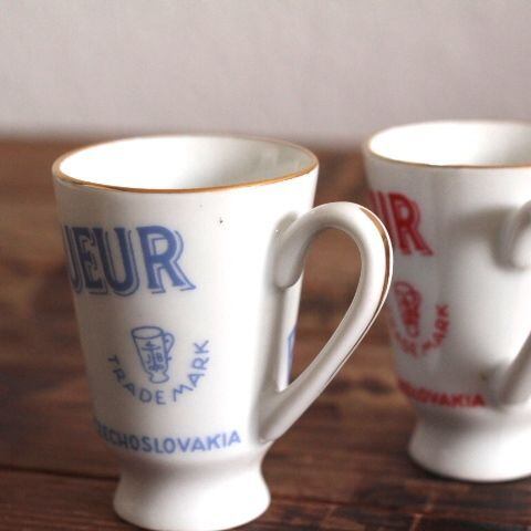 【KO】チェコスロバキア　ガラス　デキャンタ　ヒビなし　希少 チェコスロバキア たこモチーフのガラスのコップ