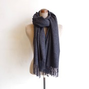 Bronte by Moon　Merino Wool Plain Shawl